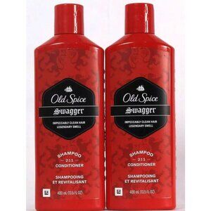 Old Spice Swagger Shampoo 7 Conditioner 2in1 Lot of 2